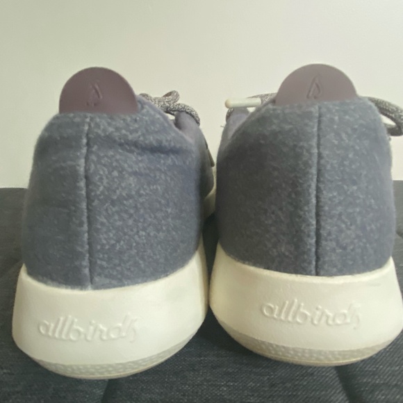Allbirds Mens Merino Wool Runners- Natural Grey- Sz 12 - Picture 8 of 14